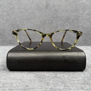 Wittnauer Bessie Chartreuse Cat Eye Eyeglass Frames 50-18-140 Green Tortoise